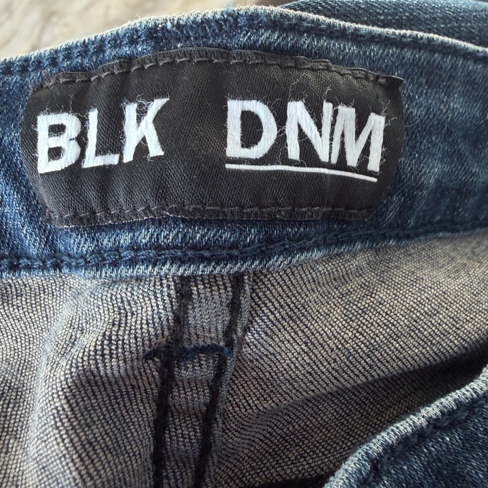 BLK DNM Skinny‎ Jeans 26/30 Combs Blue Designer Denim New - Picture 7 of 8